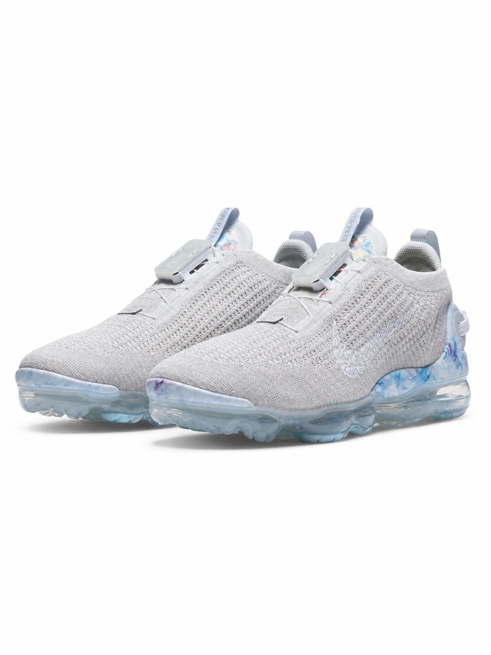NIKE WHITE AIR VAPORMAX 2020 FLYKNIT SNEAKERS - BRAND NEW IN BOX